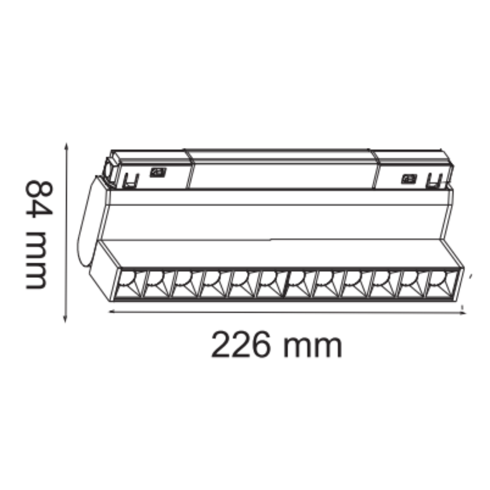 TC-TH SERİSİ 12W HAREKETLİ H.POWER ARMATÜR