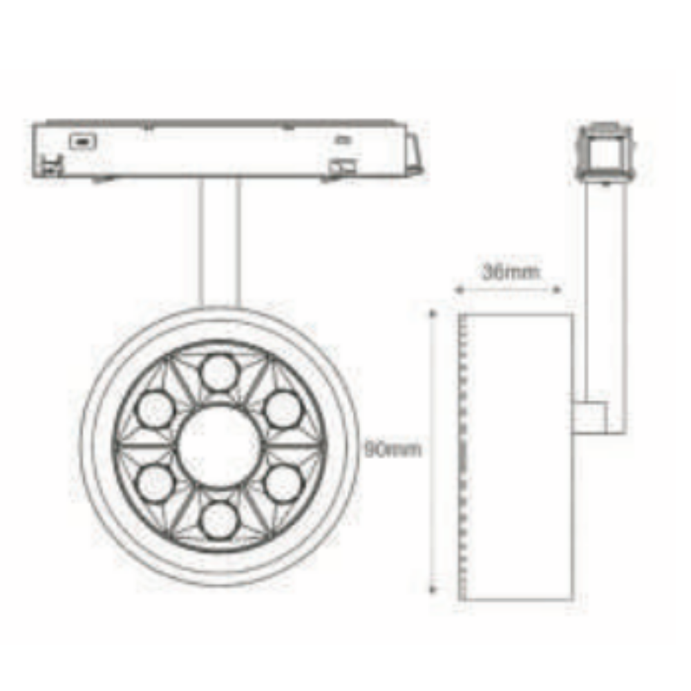 TC-TH SERİSİ RAY SPOT 12W