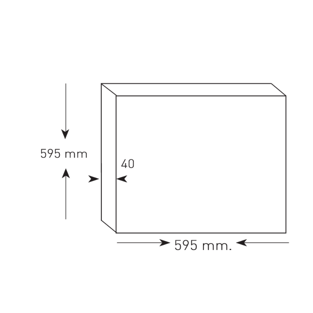 BÜYÜK PANEL SERİSİ (KARE BACKLİGHT SERİSİ) 60X60 54W